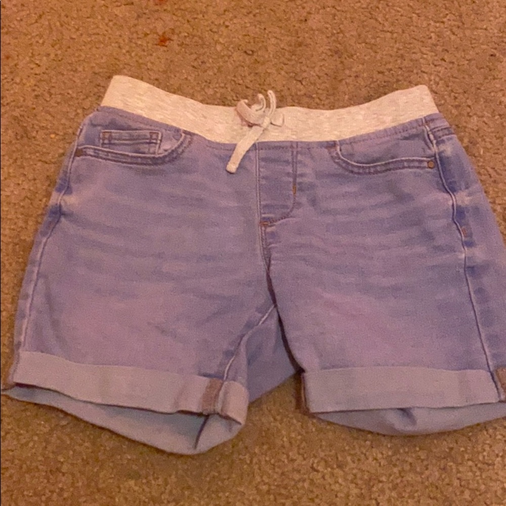 girls jean shorts
